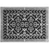 Magnetic Filter Grille Craftsman Style Arts and Crafts 14" x 20" in Nickel Finish.