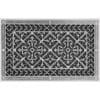 Magnetic Filter Grille Craftsman Style Arts and Crafts 12" x 20" in Nickel Finish.