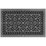magnetic filter grille craftsman style arts crafts 12" x 20" in Pewter Finish.