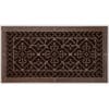 Magnetic Filter Grille Craftsman Style Arts and Crafts 12" x 24" in Rubbed Bronze Finish.