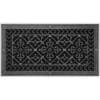 Magnetic Filter Grille Craftsman Style Arts and Crafts 12" x 24" in Pewter Finish