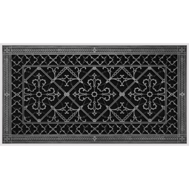 Magnetic Filter Grille Craftsman Style Arts and Crafts 12" x 24" in Pewter Finish