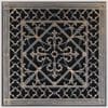 Magnetic Filter Grille in Craftsman Style Arts and Crafts 14" x 14" in Rubbed Bronze Finish