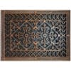 Magnetic Filter Grille Craftsman Style Arts and Crafts 14" x 20" in Rubbed Bronze.