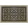 Magnetic filter grille in Craftsman Style Arts Crafts 14" x 24" in Antique Brass finish.