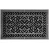 Magnetic Filter Grille in Craftsman Style Arts and Crafts 14" x 24" in Pewter Finish