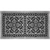 Magnetic Filter Grille Craftsman Style Arts and Crafts 16" x 30" in Nickel Finish