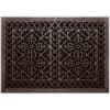 Magnetic Filter Grille Craftsman Style Arts and Crafts 20" x 30" in Rubbed Bronze Finish