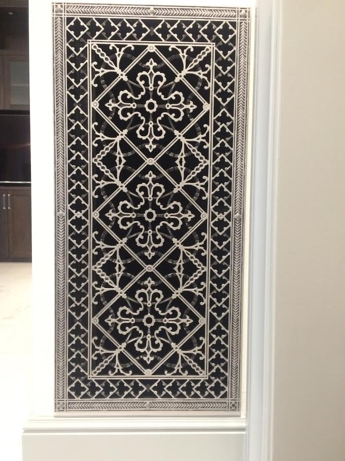 Arts and Crafts decorative grille 16x36