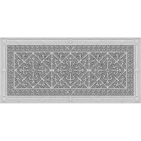 Arts and Crafts decorative grille 10x24 rendering