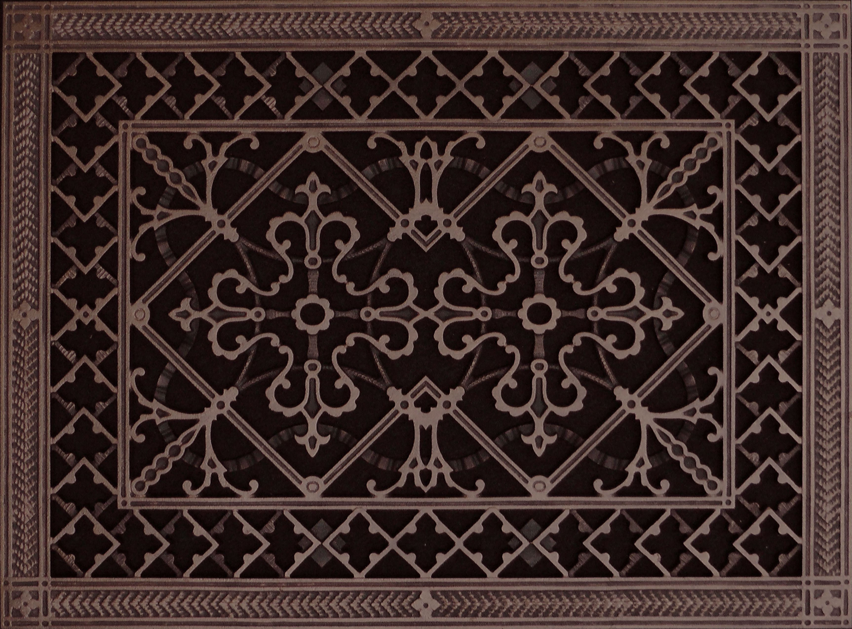 Arts and Crafts Decorative Grille 12x16