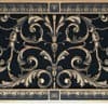 Decorative grille 8x18 in Louis XIV style in ANtique Brass finish