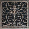 Decorative Grille in Louis XIV Style 16x16 in Rubbed Bronze finish