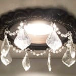 Recessed Light Trim with Austrian Stle Crystals