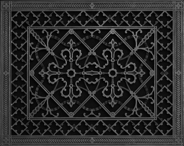 decorative vent cover 16x20 in arts and crafts style