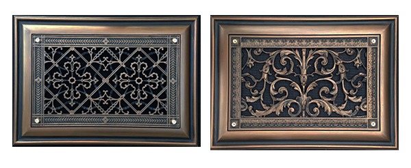 Decorative Foundation Vent Covers in 2 styles