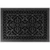 Magnetic Filter Grille Craftsman Style Arts and Crafts 16" x 24" in Black Finish.