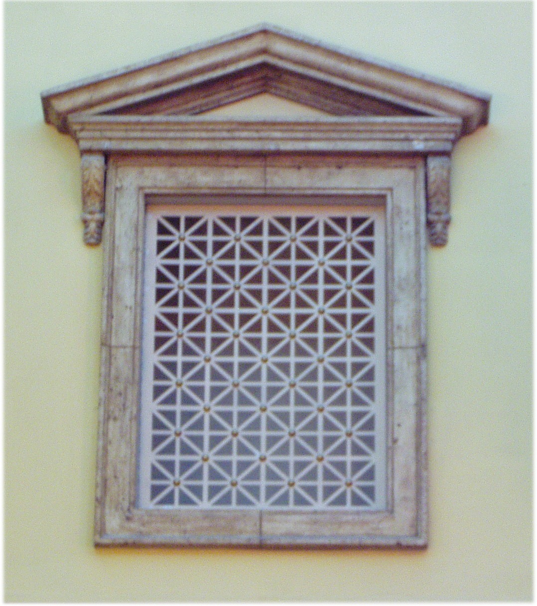 Roman grille pattern inspiration