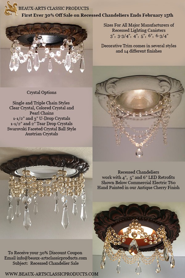 Chandelier Styles and crystal options