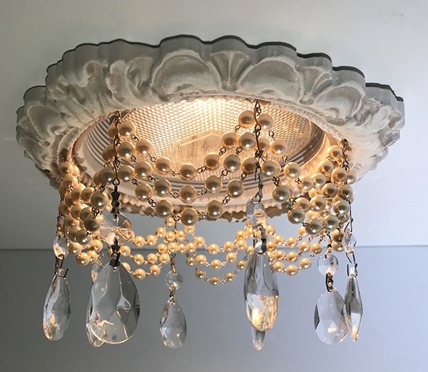Recessed Light Trime With Crystals, Replacement Chandelier Crystals Ukraine War