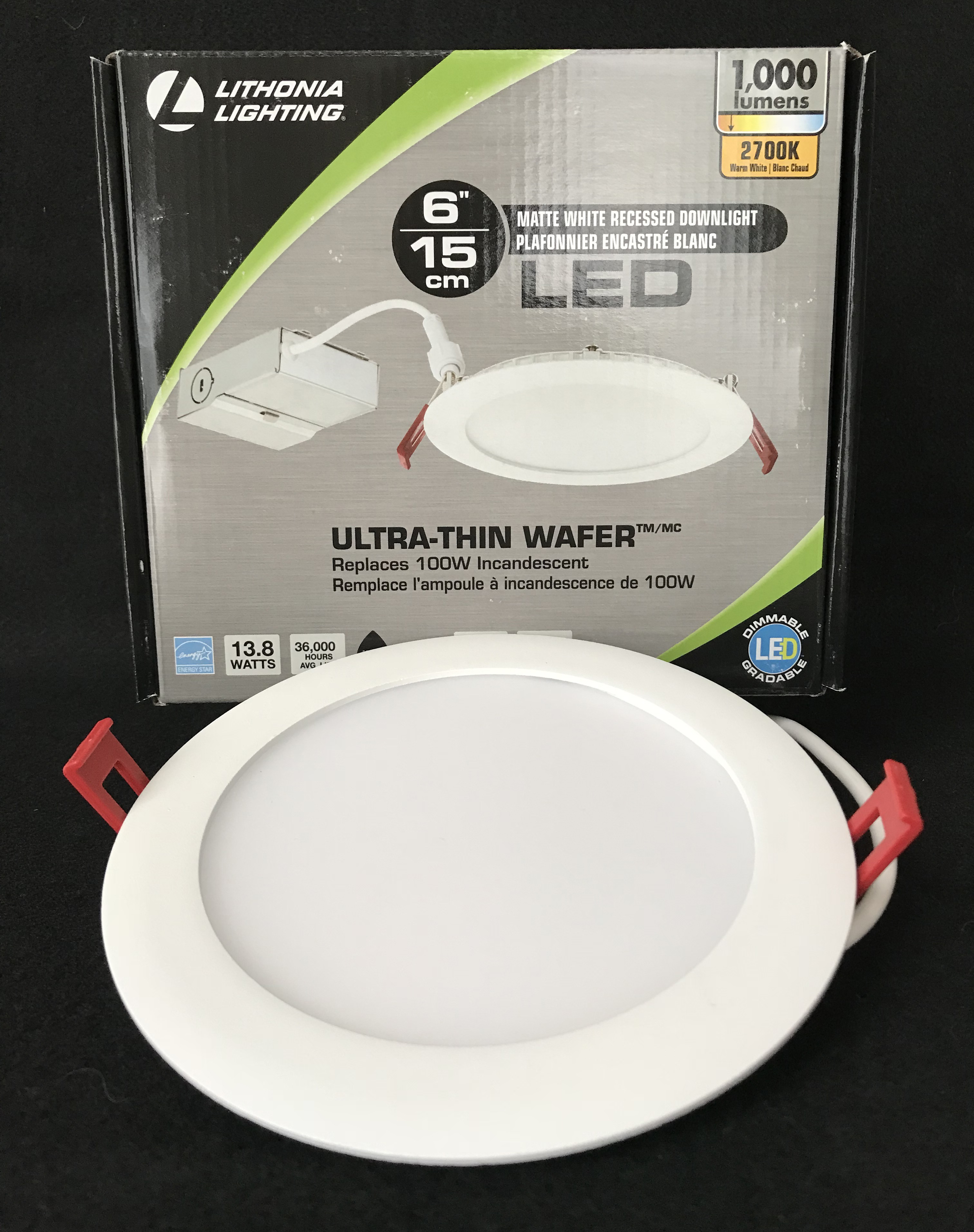 Lithonia 6" LED Wafer Thin