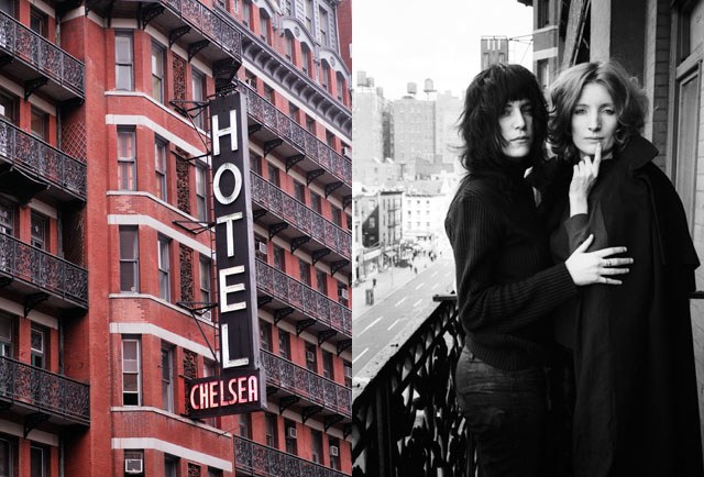 Chelsea Hotel Patti Smith and ViVa