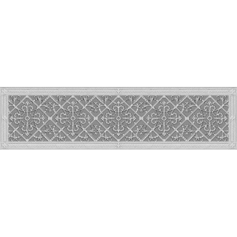 Arts and Crafts style decorative grille 8x36