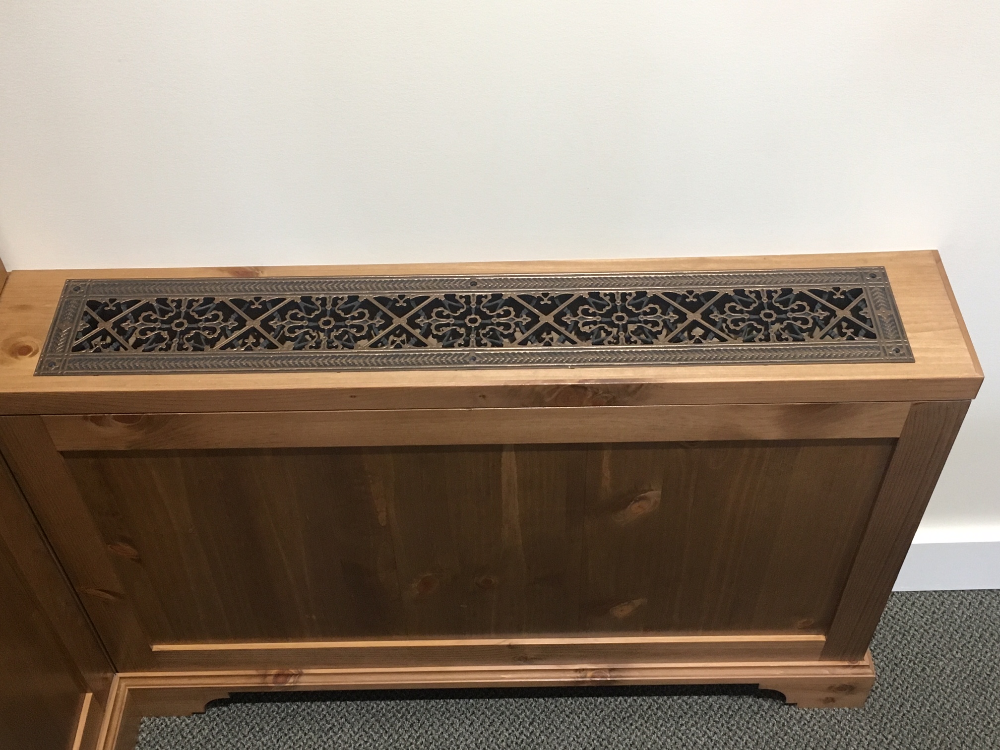 Arts and Crafts Style radiator cover