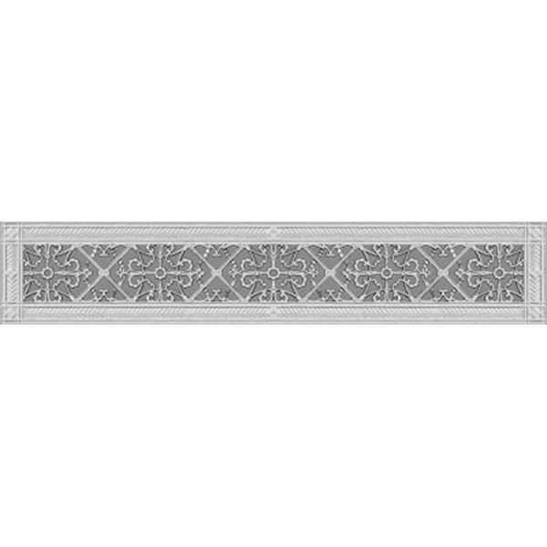 Arts and Crafts style grille 4" x 30" rendering