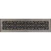 Arts and Crafts Style decorative grille 6" x 30" in Rubbed Bronze Finish