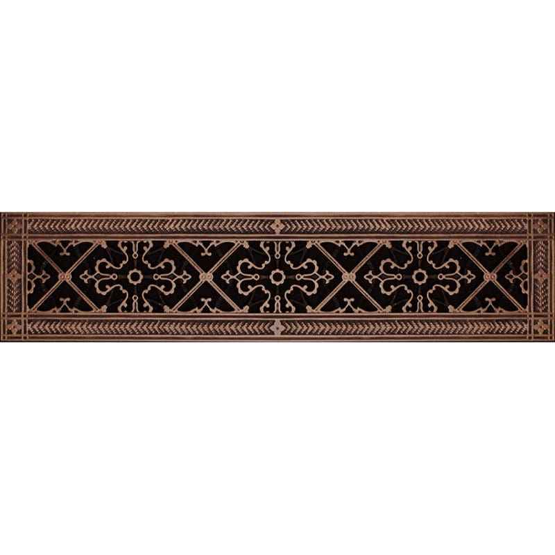 Arts and Crafts Radiator Cover Grille 4" x 24"