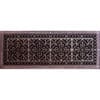 Arts and Crafts Grille 12" x 36" in Rubbed Bronze Finish
