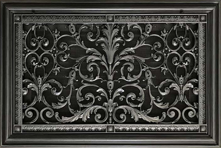 Louis XIV style Filter Grille 14" x 24"