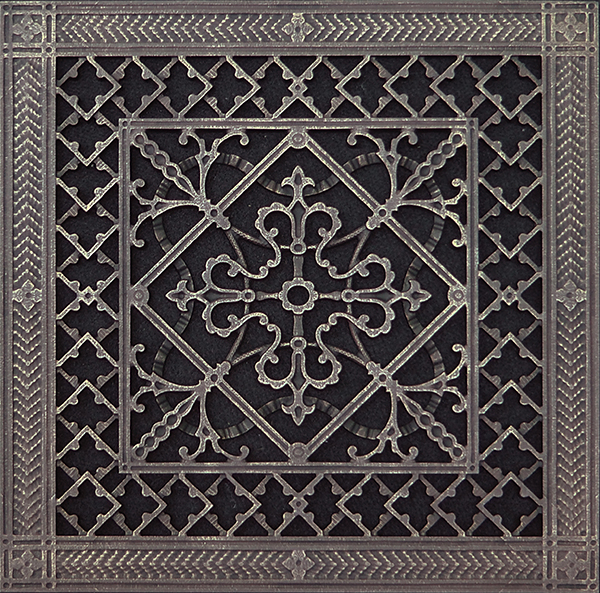 Arts and Crafts Decorative Grille 12" x 12"
