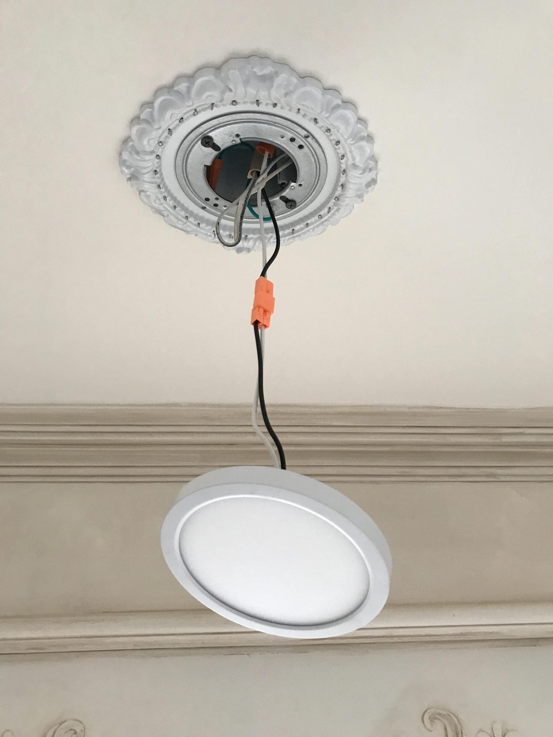 4" LED Round Flat Panel Ceiling Flush Mount Light