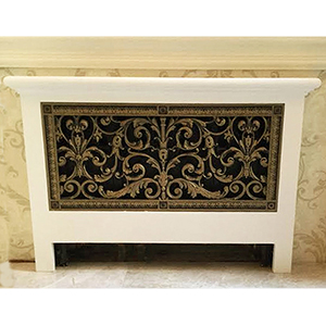 Louis XIV Style Radiator Cover Grilles