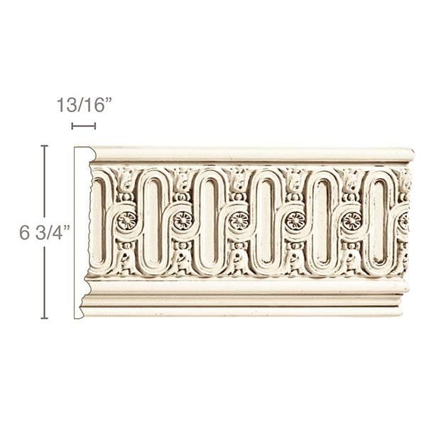 Fluting with Bellflowers Panel Moulding #WM-FR8968