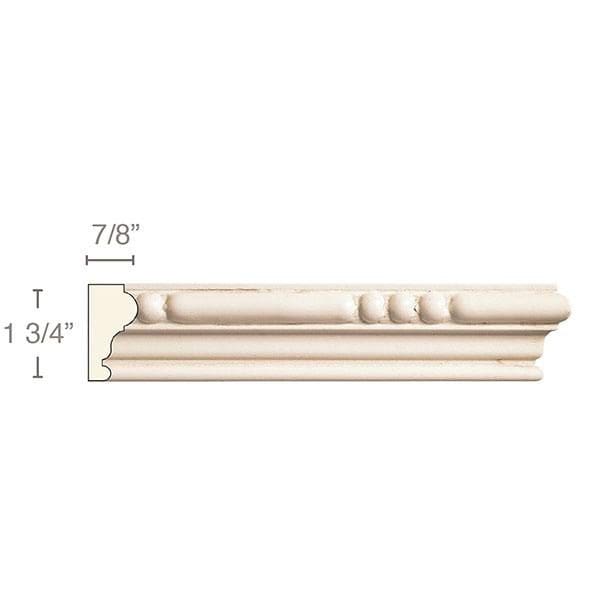 Large Bead and Barrel Panel Moulding #WM8527