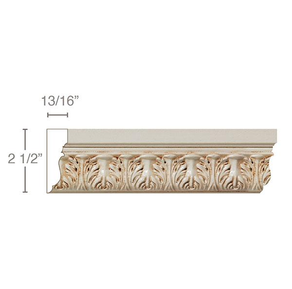 Small Acanthus Leaf Panel Moulding #WM8573