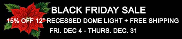 Black Friday Sales Event LED Dome Light Sale