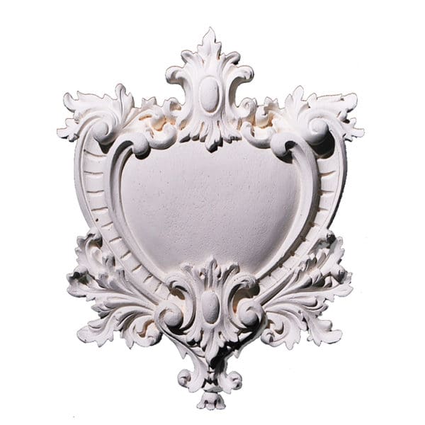 Heart shaped shield and swag WO-CP-PW130-C