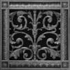 Decorative Grille in Louis XIV Style 8" x 8"