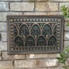 Foundation vent cover in Empire Style.