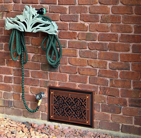 Foundation vent cover Craftsman Style Arts & Crafts in Aged Copper