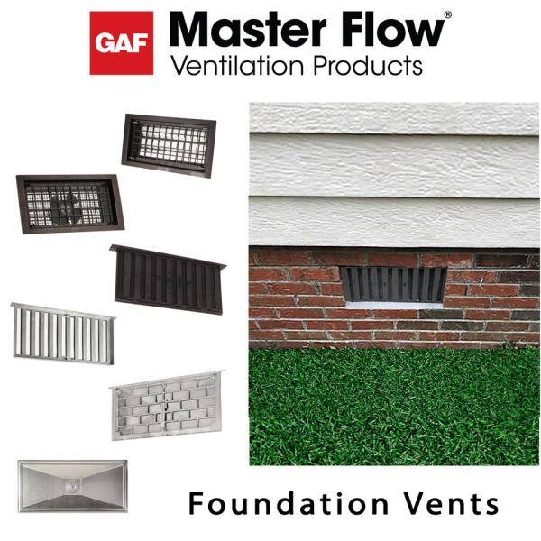 Everyday eyesores industrial details from GAF of industrial foundation vent covers