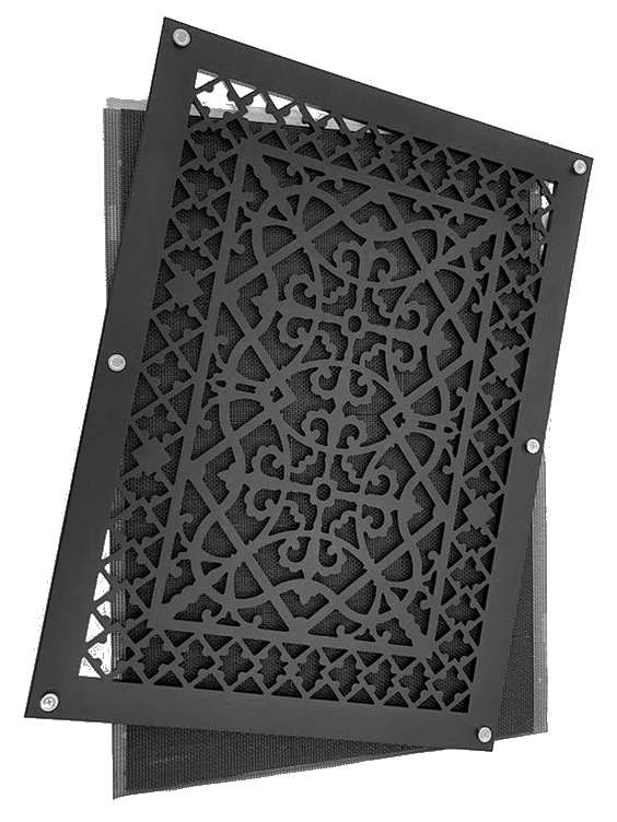 Magnetic Filter Grille from the back.