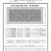 Craftsman style Arts and Crafts decorative grille 8" x 20" Product Spec Sheet.