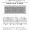 Craftsman style Arts and Crafts decorative grille 8" x 24" Product Spec Sheet.