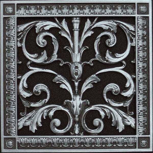 Bathroom Exhaust Fan Cover French Style 8"x8"